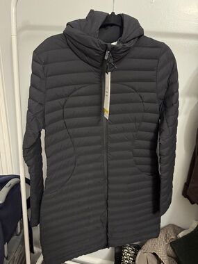 lululemon athletica Womens Black Hooded Ski/Snow Jacket